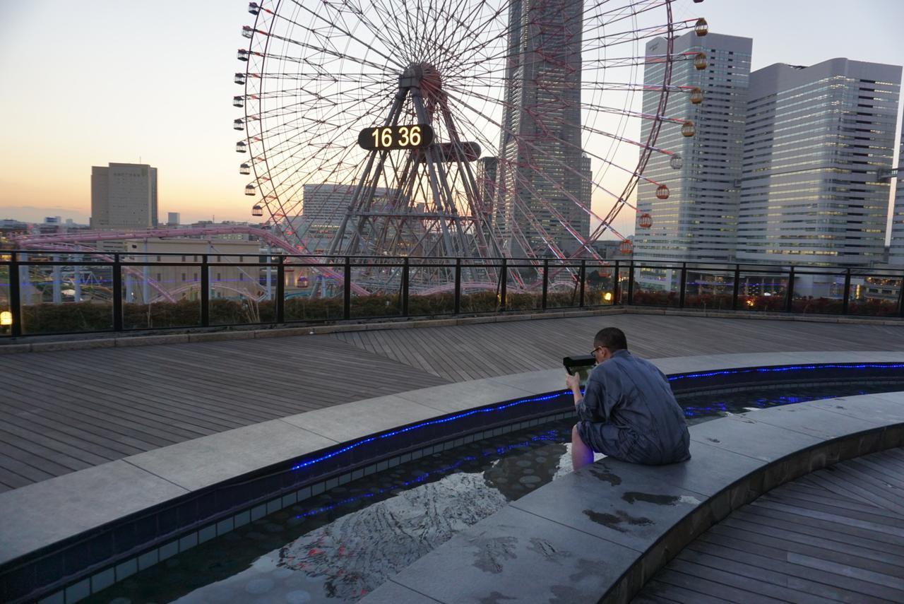 Yokohama Minatomirai Manyo Club Hotel Exterior photo